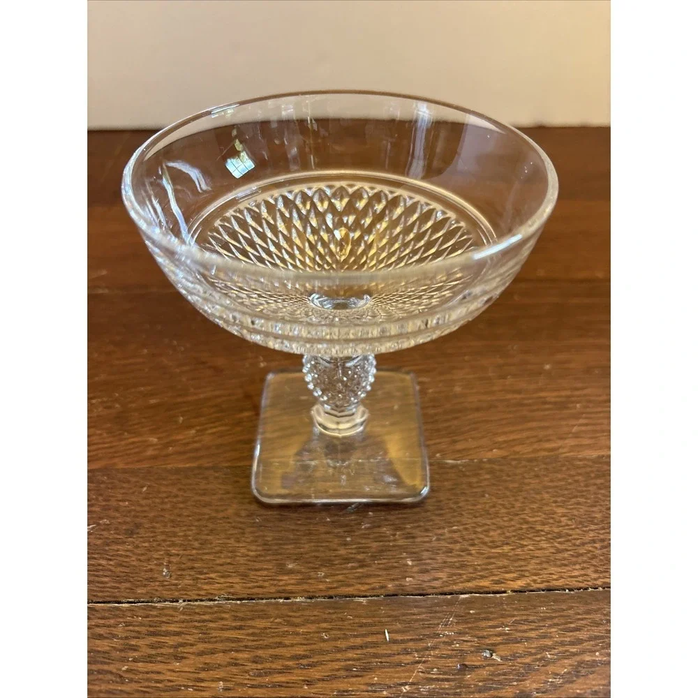 Cambridge‎ Mt. Vernon Clear Champagne Sherbet Glass